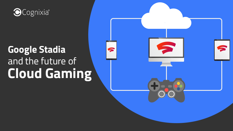 Iniciando Um Jogo No Google Stadia App Smartphone Cloud Gaming